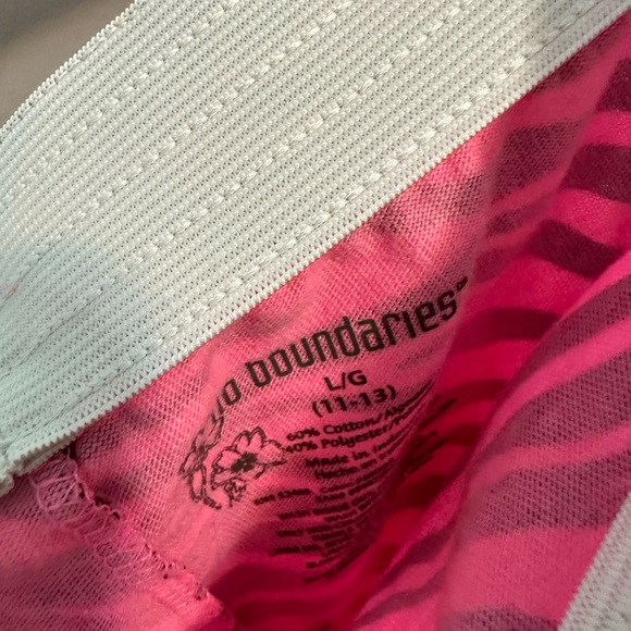 No Boundaries Pink / Black Zebra Mini Shorts - Picture 6 of 7
